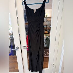 Le Chateau Black slinky Maxi Dress - wore it once